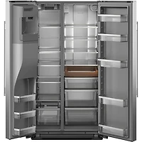 28.7 Cu. Ft. Stainless Side-By-Side Refrigerator - OPEN BOX