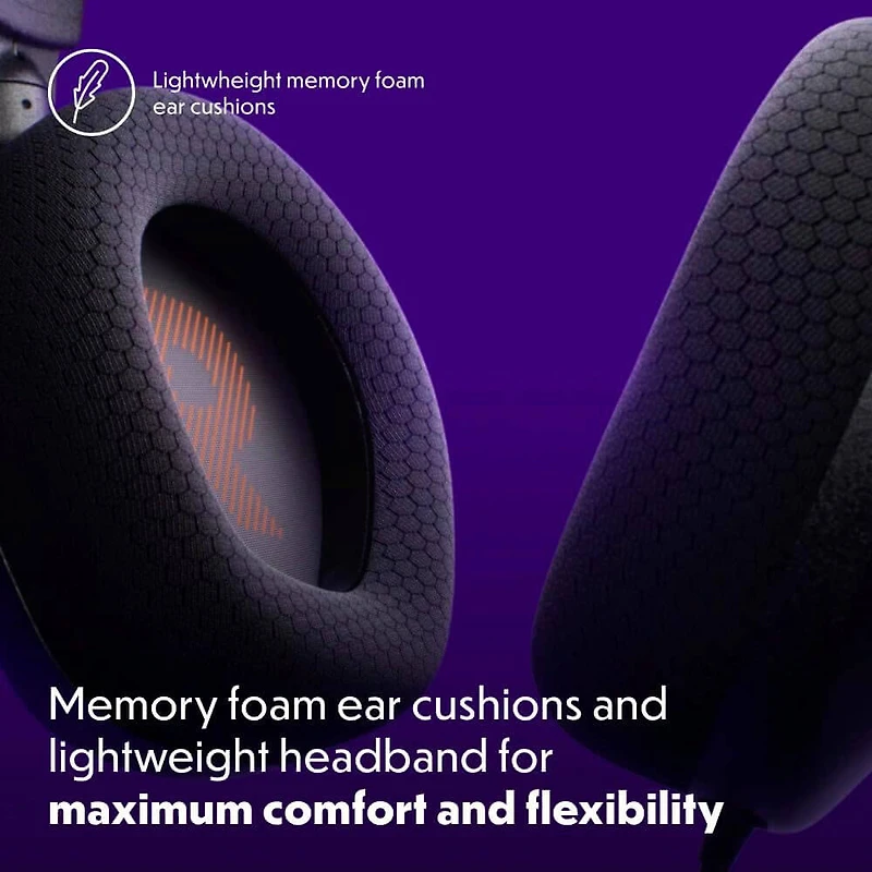 Quantum 100M2 Wired Over-Ear Gaming Headset - Black