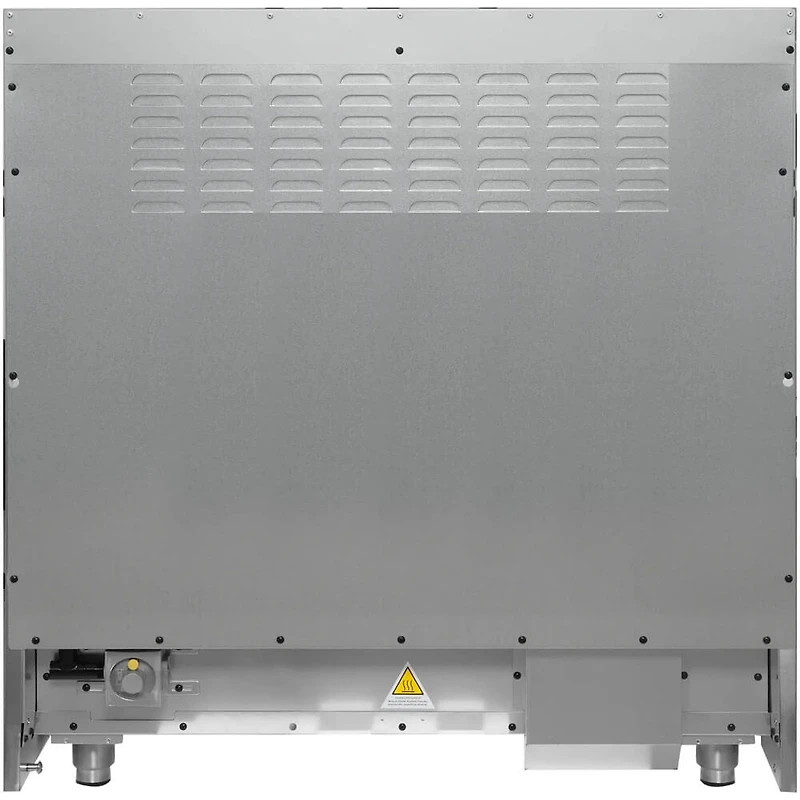 5.36 Cu. Ft. Black Freestanding Convection Dual Fuel Range