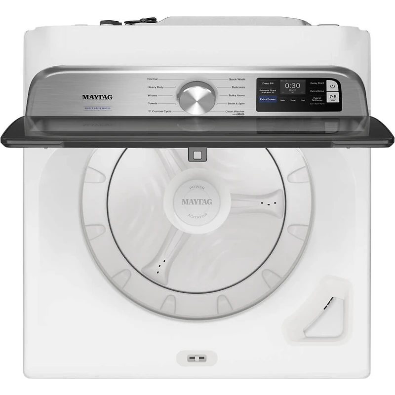 5.2 Cu. Ft. White Top Load High Efficiency Smart Washer