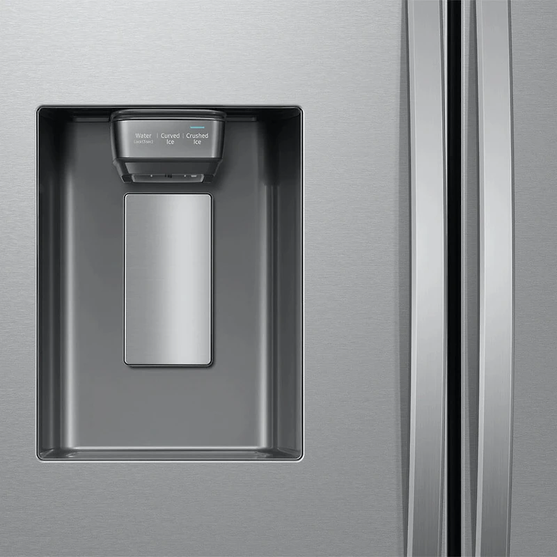 25.5 Cu. Ft. Stainless Bespoke Counter Depth French Door AI Smart Refrigerator