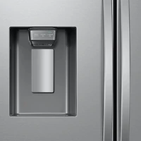 25.5 Cu. Ft. Stainless Bespoke Counter Depth French Door AI Smart Refrigerator