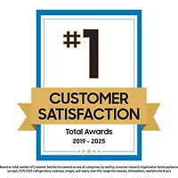 23.5 Cu. Ft. Bespoke Stainless French Door Counter Depth Smart Refrigerator 