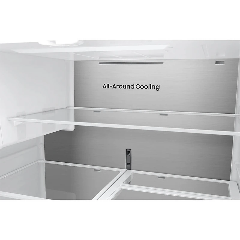 23.5 Cu. Ft. Bespoke Stainless French Door Counter Depth Smart Refrigerator