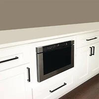 1.2 Cu. Ft. Silver Mirror Built-In Microwave Drawer