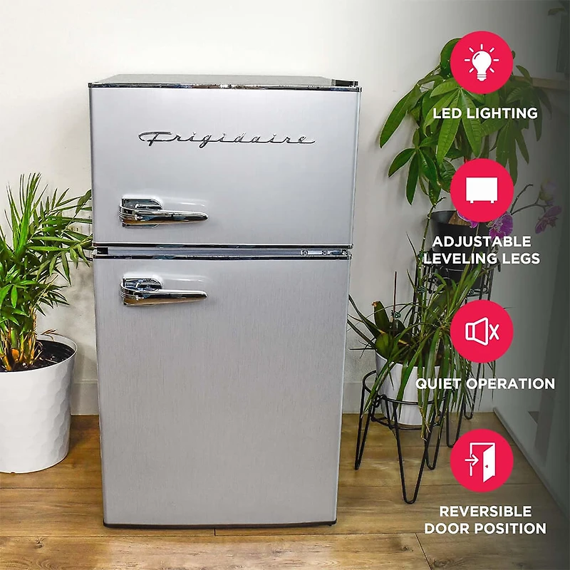 3.2 Cu. Ft. Platinum Compact Refrigerator