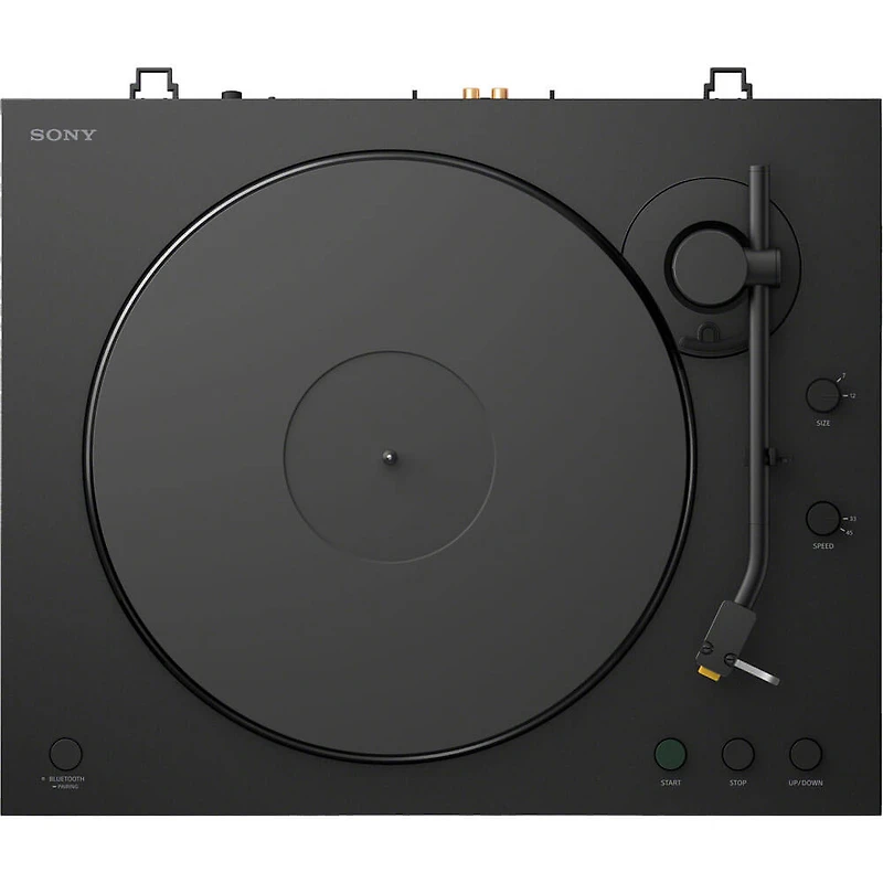 Full Auto Playback Premium Turntable with Bluetooth - Black