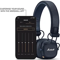 Major V Wireless On-Ear Headphones - Midnight Blue