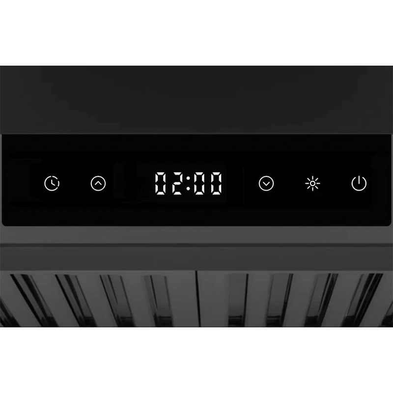 30 inch Black Convertible Wall Mount Range Hood