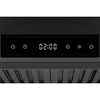 30 inch Black Convertible Wall Mount Range Hood