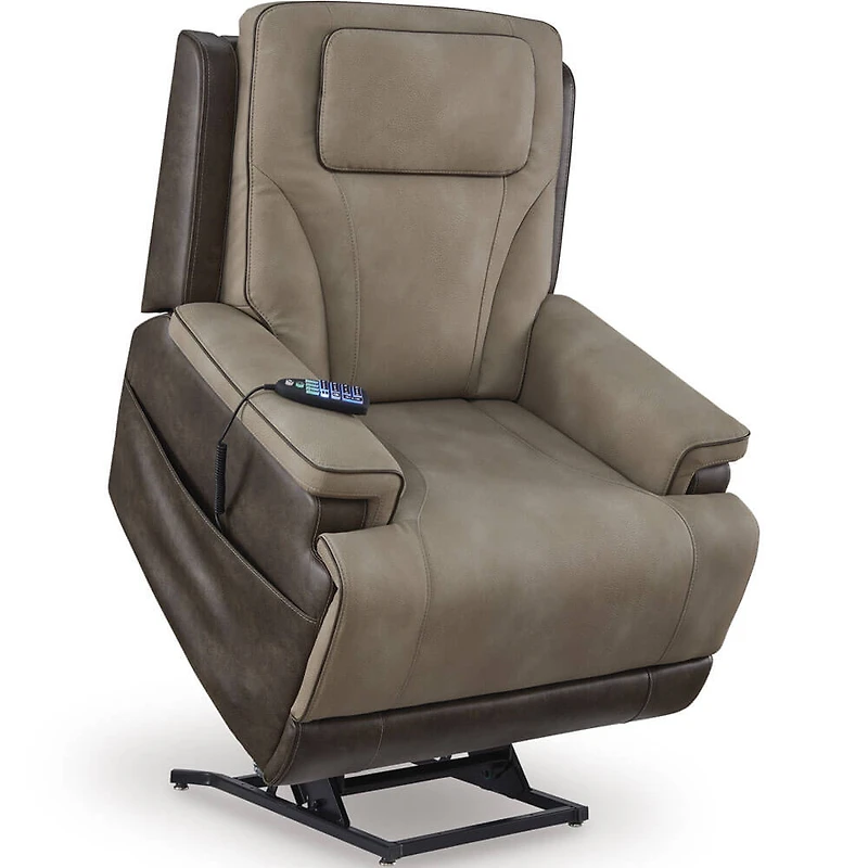 4Z-Serenity Zone Performance Power Lift Recliner - Sand