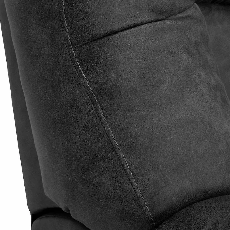 Connery Fabric Recliner with Swivel and Rocking - Amargo Slate