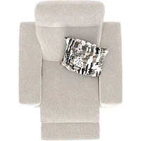 Darby Lay Flat Power Recliner with Power Adjustable Headrest - Cotton