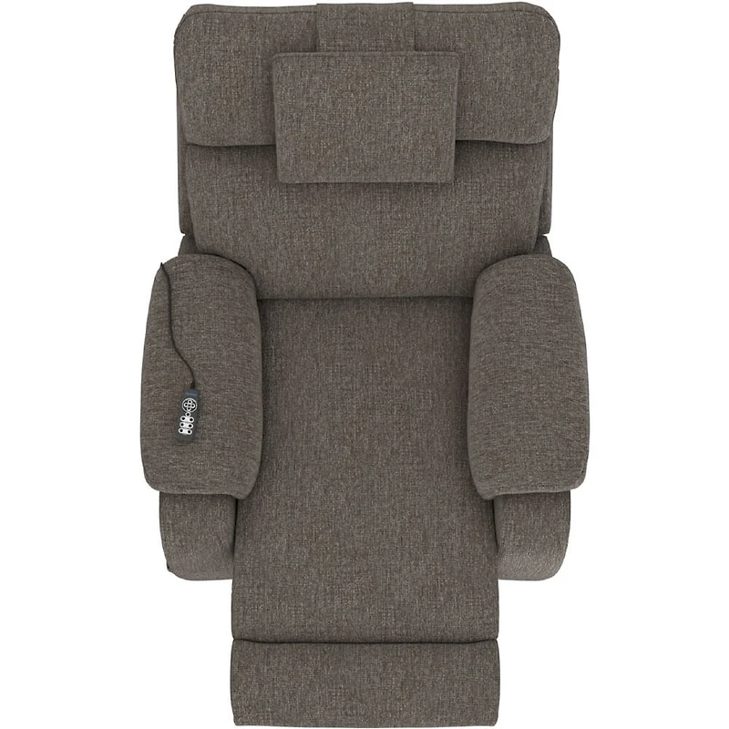 Snoozer Dual Power Lift Power Headrest Lay Flat Recliner - Fossil