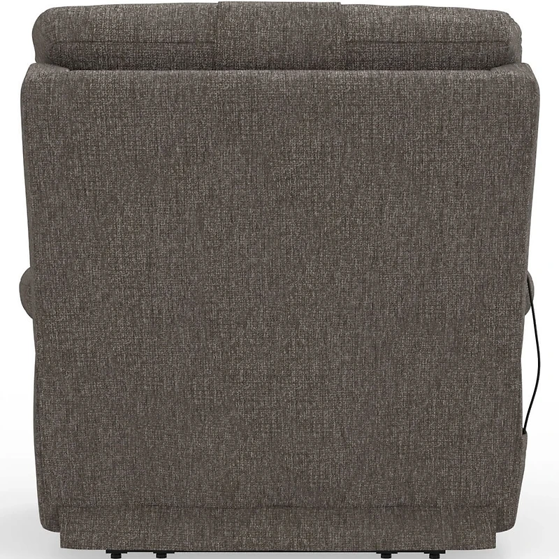 Snoozer Dual Power Lift Power Headrest Lay Flat Recliner - Fossil