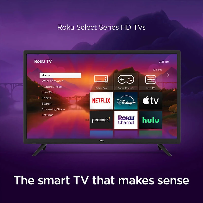32 inch Class Select Series 720p HD Smart TV
