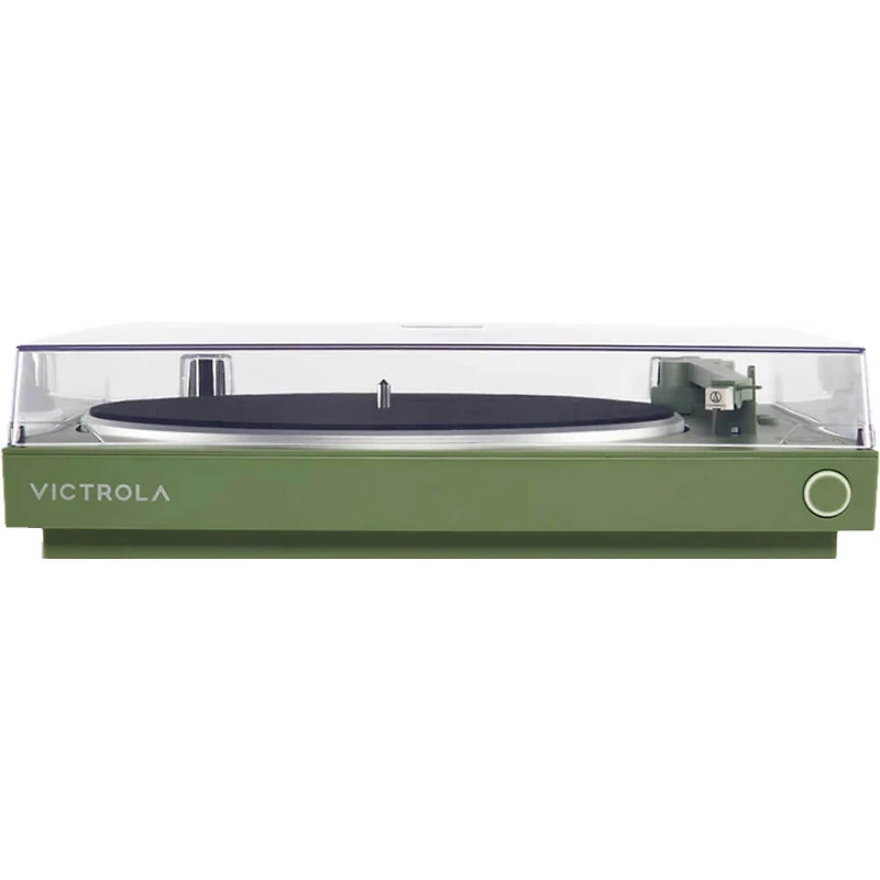 Fully Automatic Belt-Drive Bluetooth Turntable - Matte Green