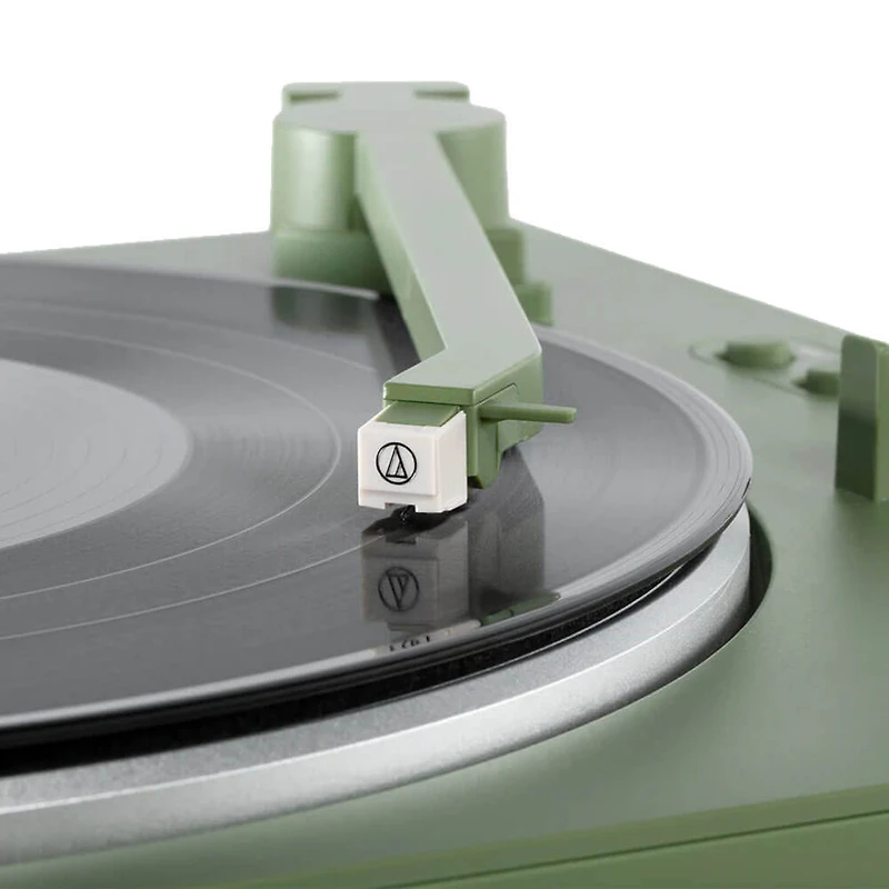 Fully Automatic Belt-Drive Bluetooth Turntable - Matte Green