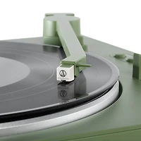 Fully Automatic Belt-Drive Bluetooth Turntable - Matte Green
