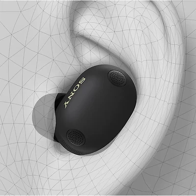 Truly Wireless Noise Cancelling Earbuds - Black