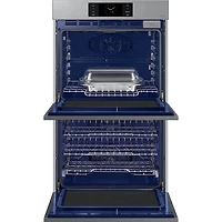 30 inch Black Convection Smart Double Wall Oven