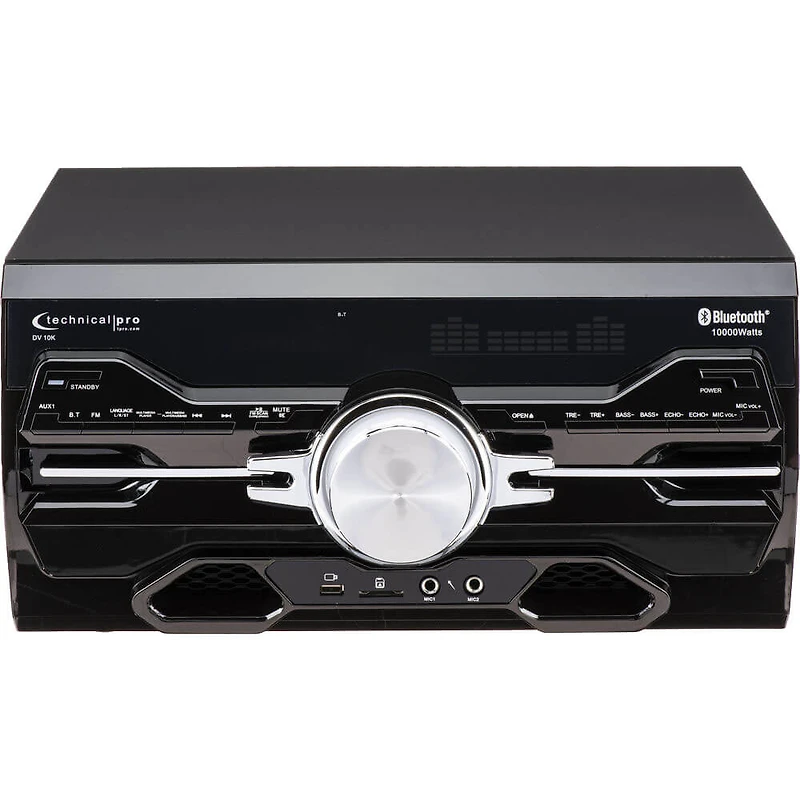 2 Ch. Stereo Audio Receiver and Multi-Region DVD Player with Bluetooth