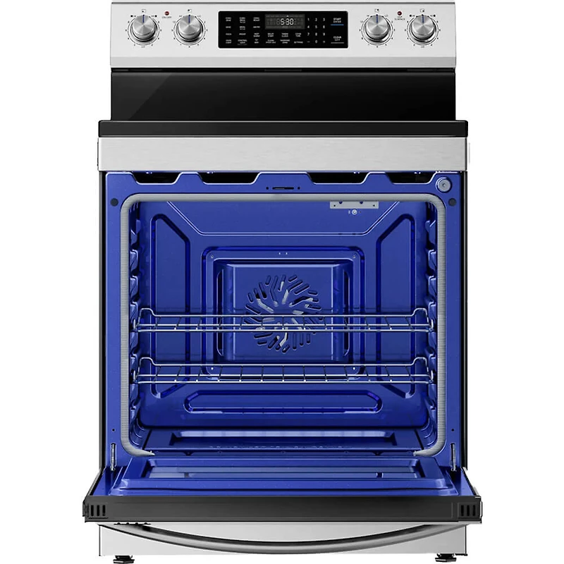 6.3 Cu. Ft. Stainless Freestanding Electric Convection Smart Range