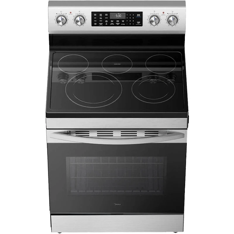 6.3 Cu. Ft. Stainless Freestanding Electric Convection Smart Range