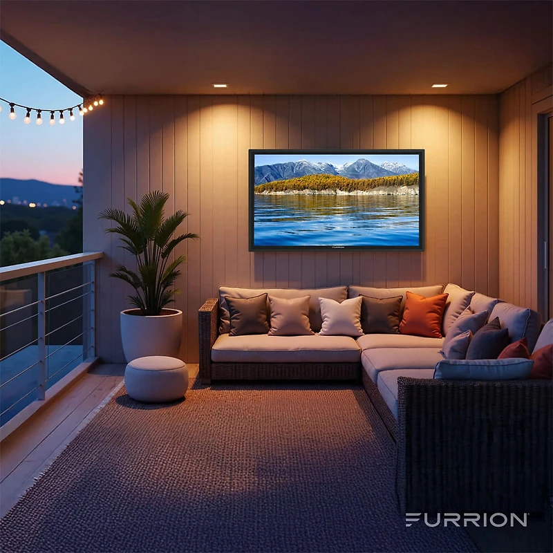 inch Class Aurora Partial-Sun 2 4K LED Outdoor Smart TV