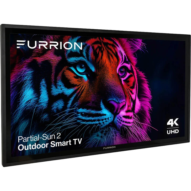 inch Class Aurora Partial-Sun 2 4K LED Outdoor Smart TV