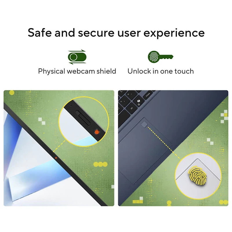 15.6 inch - Vivobook 15 Laptop - AMD Ryzen 5 150 - 8GB RAM - 512GB SSD