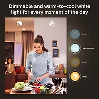 White Ambiance A19 60W Bluetooth LED Smart Bulbs (2 Pack)