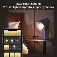 White Ambiance A19 60W Bluetooth LED Smart Bulbs (2 Pack)