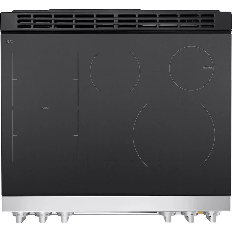 6.3 Cu. Ft. Stainless Slide-In Electric Convection Smart Induction Range with AI Gourmet Camera