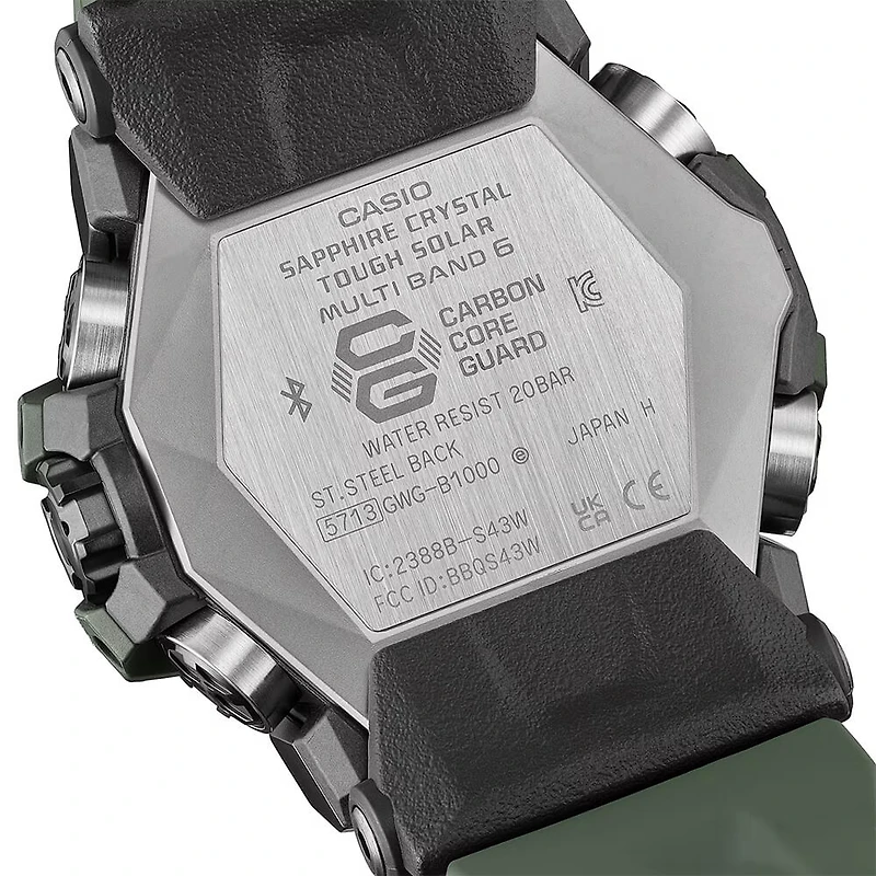 Mens G-Shock Bluetooth Mudmaster Watch - Green