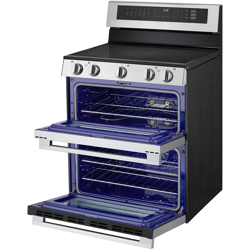 7.3 Cu. Ft. Stainless Freestanding Double Oven Smart Electric Range