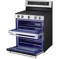 7.3 Cu. Ft. Stainless Freestanding Double Oven Smart Electric Range