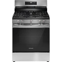 5.1 Cu. Ft. Stainless Freestanding Gas Range with Steam Clean