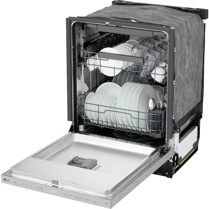 46 dBA Stainless FlushFit Top Control Smart Dishwasher