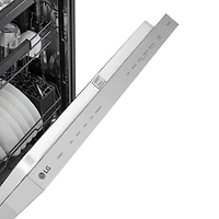 46 dBA Stainless FlushFit Top Control Smart Dishwasher