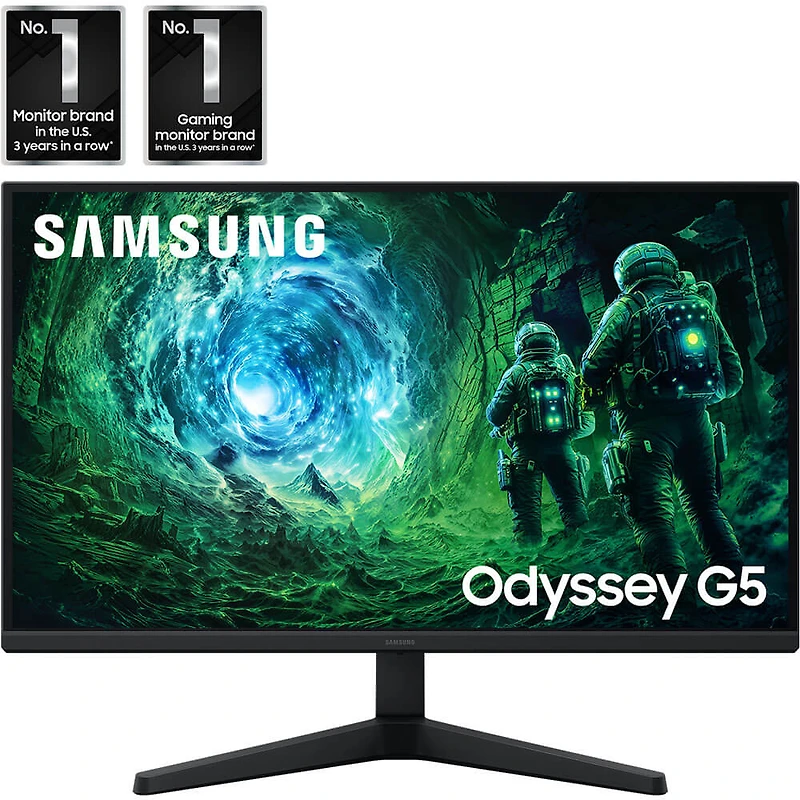 27 inch Odyssey G5 QHD IPS 200Hz Gaming Monitor with AMD FreeSync Premium