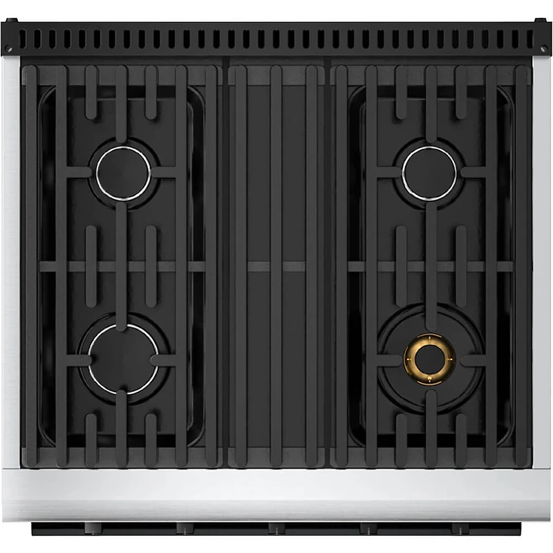 4.2 Cu. Ft. Stainless Stainless HausPro Freestanding Dual Fuel Convection Range