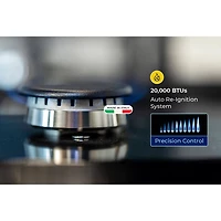 4.2 Cu. Ft. Stainless and Rose Gold HausPro Freestanding Dual Fuel Convection Range