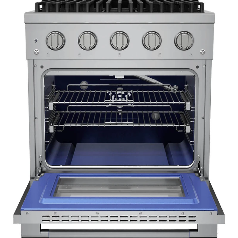 4.2 Cu. Ft. Stainless HausPro Freestanding Dual Fuel Convection Range