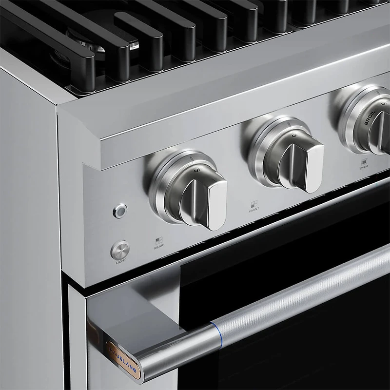 4.2 Cu. Ft. Stainless HausPro Freestanding Dual Fuel Convection Range