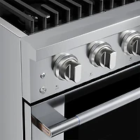 4.2 Cu. Ft. Stainless HausPro Freestanding Dual Fuel Convection Range
