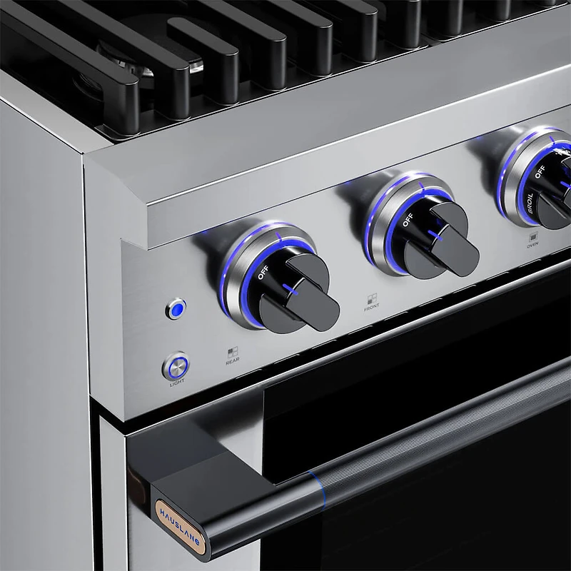 4.2 Cu. Ft. Stainless and Black Stainless Freestanding Convection Gas Range
