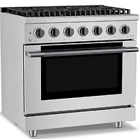 5.2 Cu. Ft. Stainless Stainless Freestanding Gas Convection Range