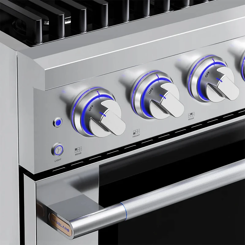 5.2 Cu. Ft. Stainless Freestanding Gas Convection Range