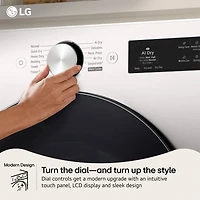 7.4 Cu. Ft. White Front Load Smart Electric Dryer